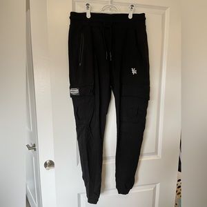 Men’s YoungLA black joggers